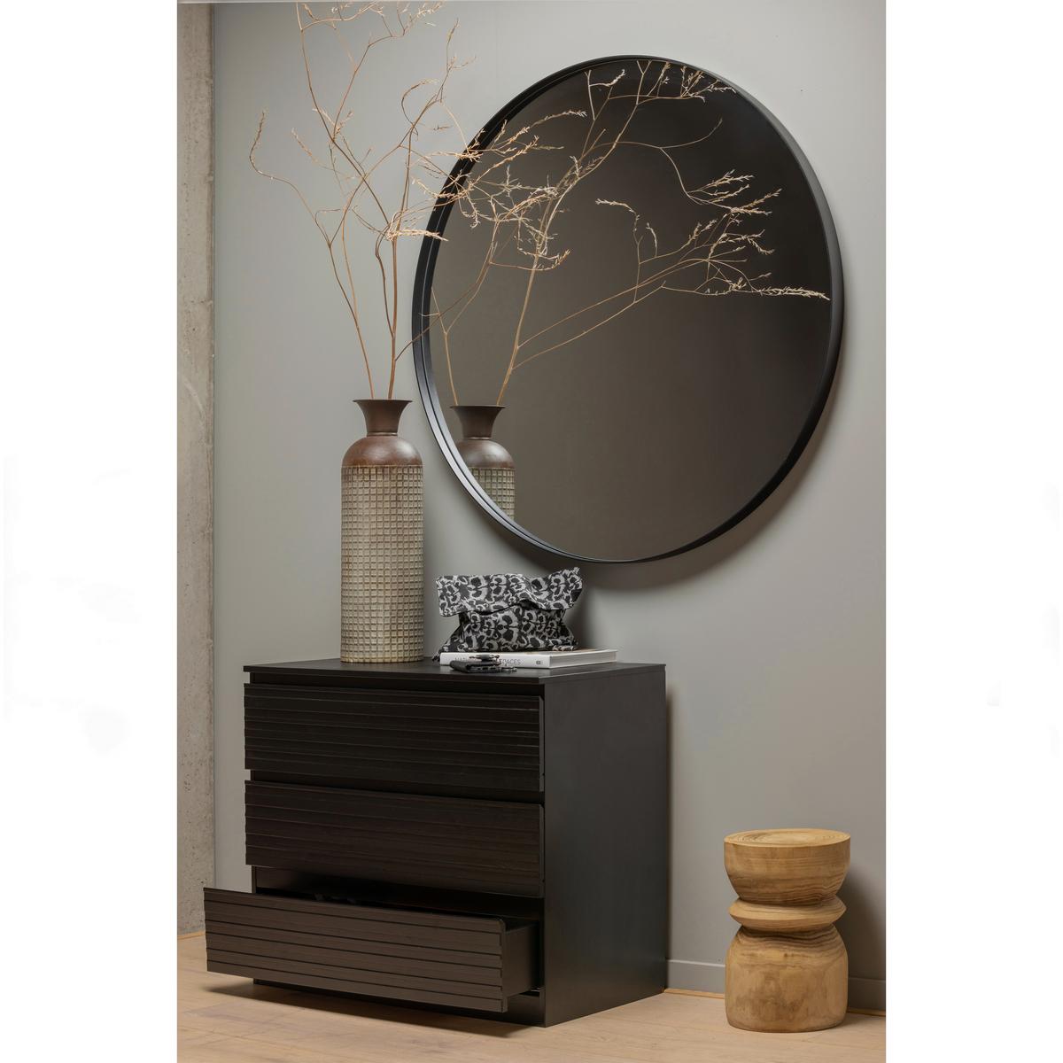 Beistelltisch Bikkel Naturfarben B: 28 cm - Naturfarben, Design, Holz (28/28/40cm) - Livetastic