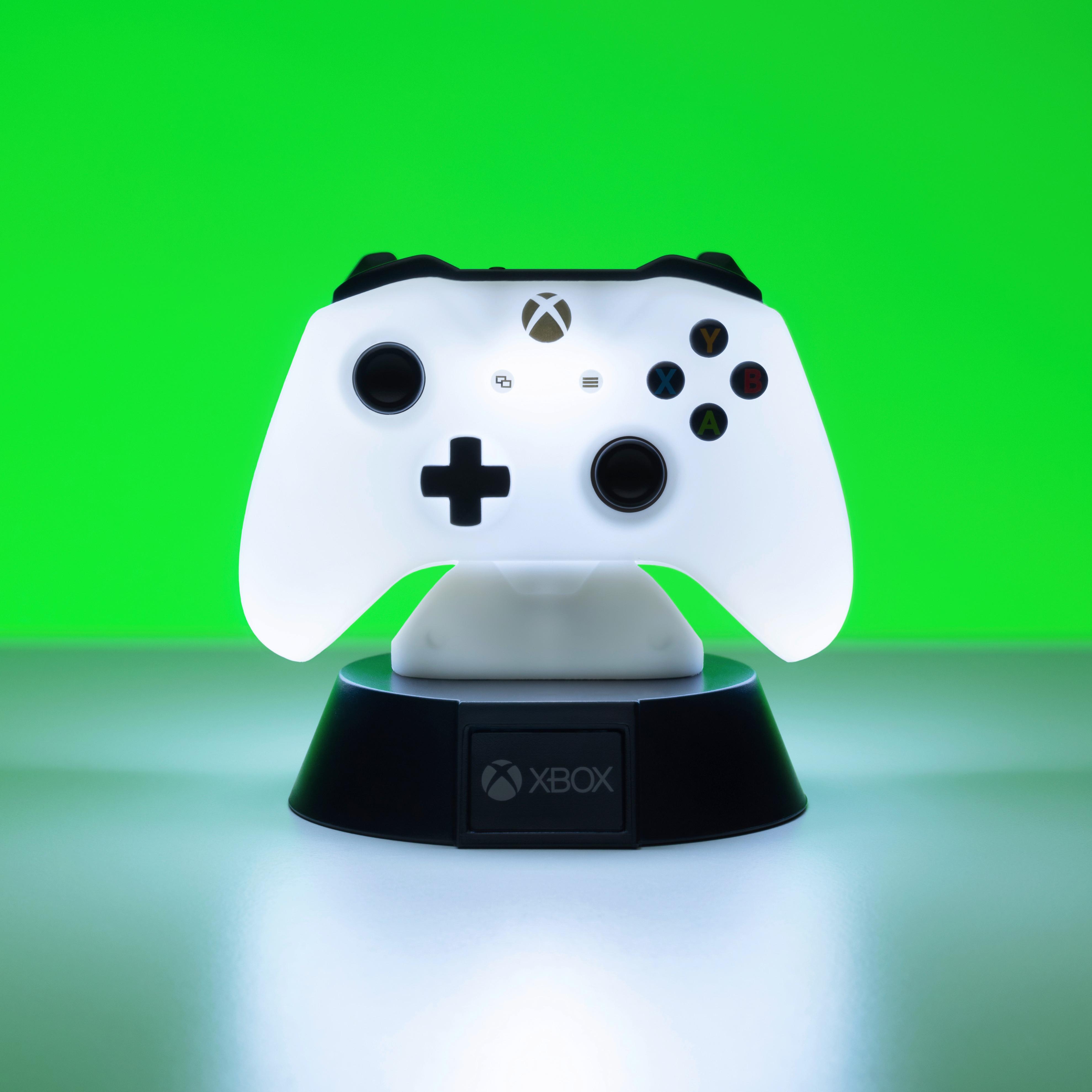 Asztali Lámpa Xbox Kontroller Lámpa - Fehér/Fekete, Műanyag (10cm)