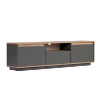 TV-ELEMENT Anthrazit/Pinienfarben B:160cm - Anthrazit/Pinienfarben, MODERN, Holzwerkstoff (160/42/30cm)