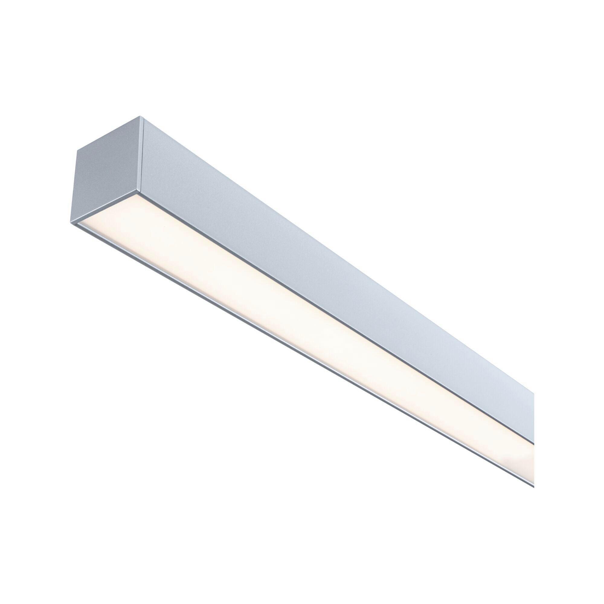 Schienensystem-stableuchte Linion Weiß B: 4 Cm Warmweiß - Weiß, Basics, Metall (150/4/4cm) - Paulmann