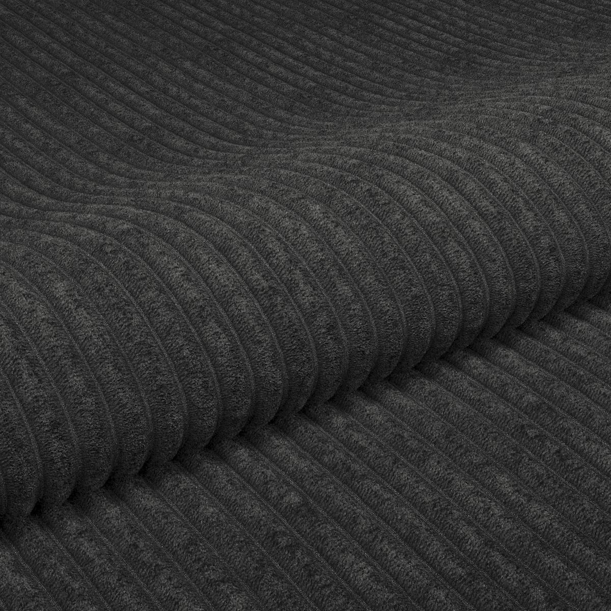 Ecksofa mit Schlaffunktion Sonos, Schwarz 228x146 cm - Ecru/Schwarz, MODERN, Textil (228/146cm)