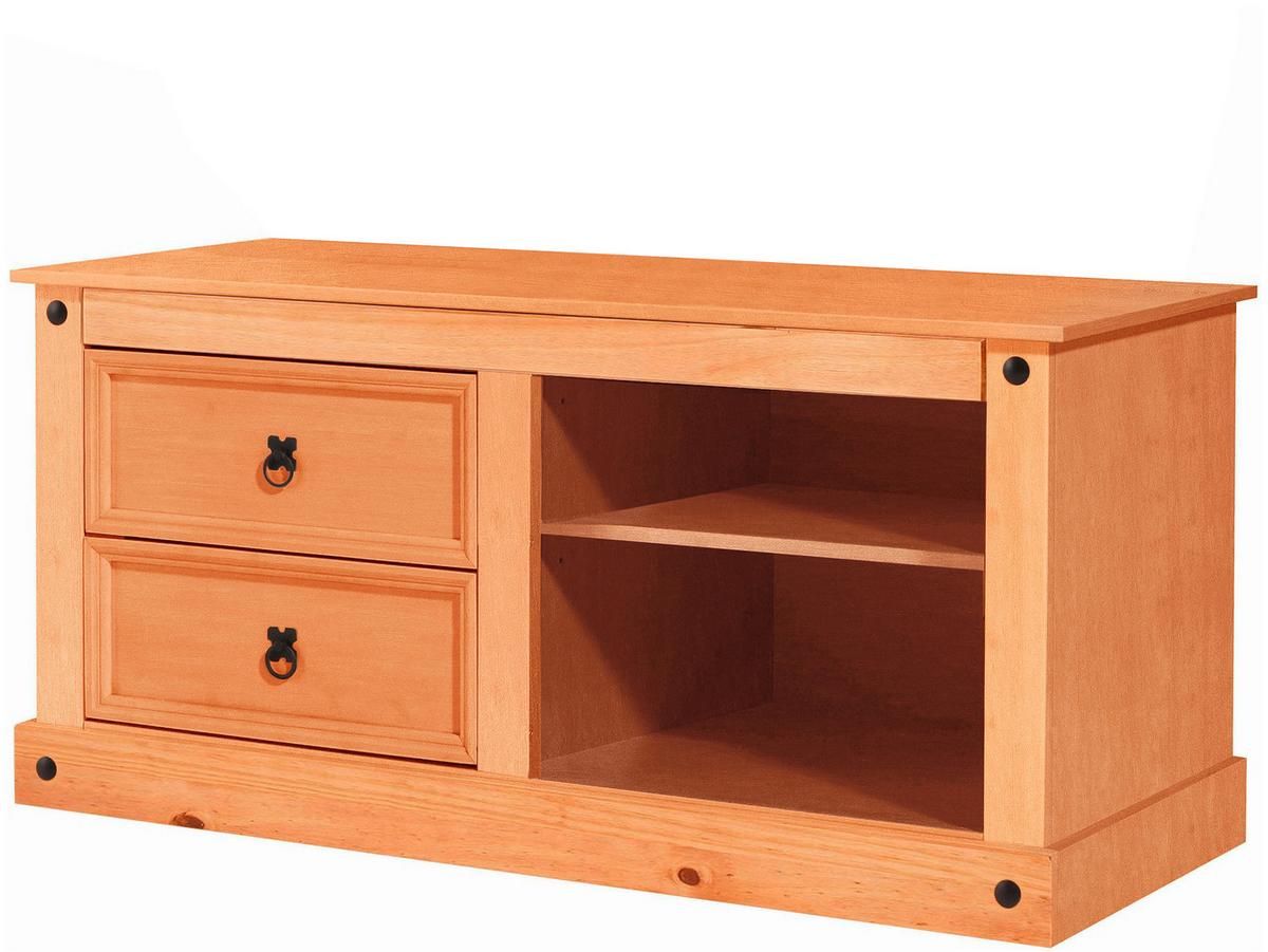 Lowboard Mexico Naturfarben B: 120 cm - Naturfarben, Design, Holzwerkstoff (120/57/50cm) - MID.YOU