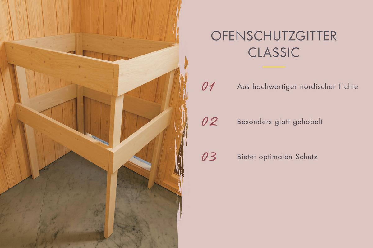 Saunahaus Areluna 2 219/244/287 cm - Schwarz, Basics, Holz (219/244/287cm)