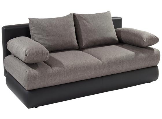 Kanapéágy Clipso - Világosszürke/Fekete, modern, Textil (212/93/90cm) - Ombra Kanapéágy Clipso - Világosszürke/Fekete, modern, Textil (212/93/90cm) - Ombra