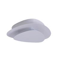 LED-Deckenleuchte L: 25 cm Dreieckig Modern - Weiß, Design, Metall (20/25cm) - Näve