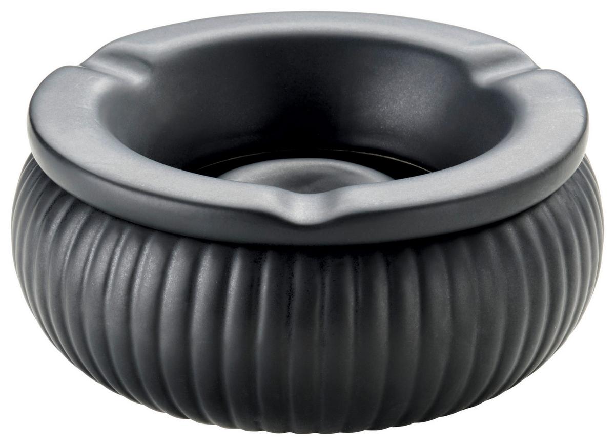 Vonkajši popolník GREEK - čierna, Konventionell, keramika (15/5,7cm) - Mömax