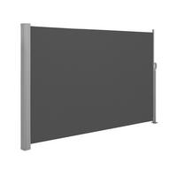 Seitenmarkise Grau Dunkelgrau BxH: 300x180 cm - Dunkelgrau/Grau, Basics, Textil/Metall (300/180cm) - Modante