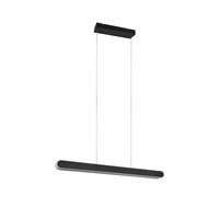 Led-hängeleuchte 343310332 Helios - Schwarz/Weiß, Design, Kunststoff/Metall (130/6/150cm) - Trio Leuchten