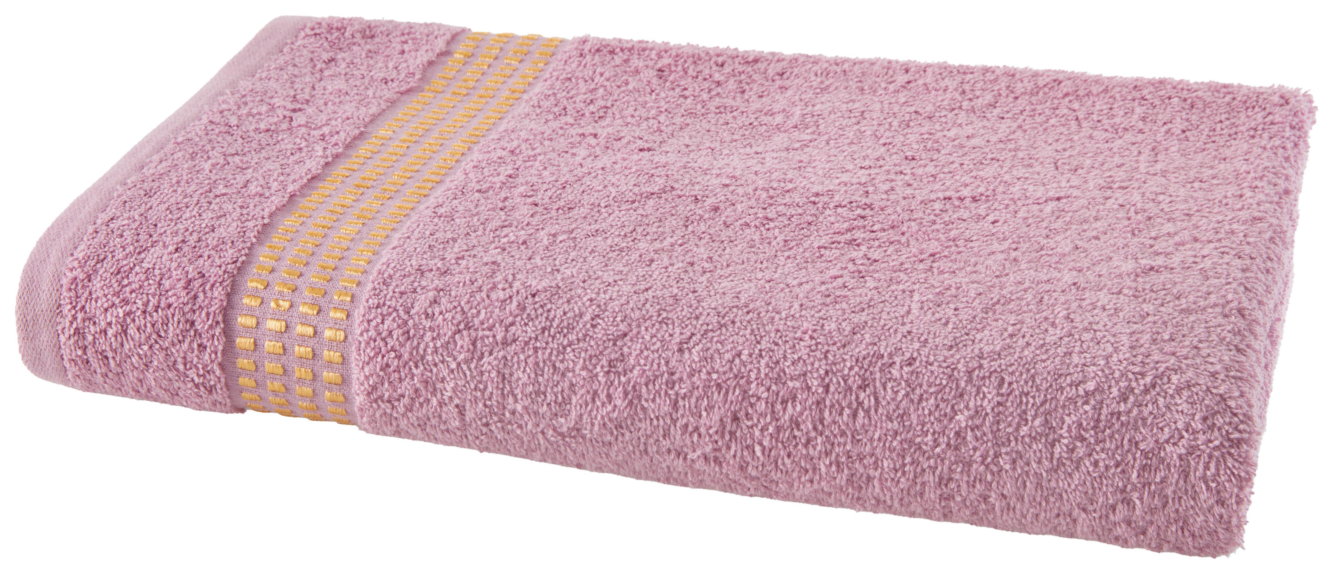 DUSCHTUCH AUREA - Lila, ROMANTIK / LANDHAUS, Textil (70/140cm) - James Wood