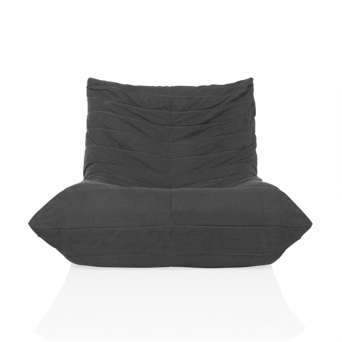 Loungesessel Sitzolo Grau B: 90 cm - Grau, MODERN, Textil (90/72/100cm) - MID.YOU