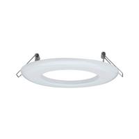 Einbaurahmen Ø 13 Cm Weiß - Weiß, Basics, Metall (13cm) - Paulmann