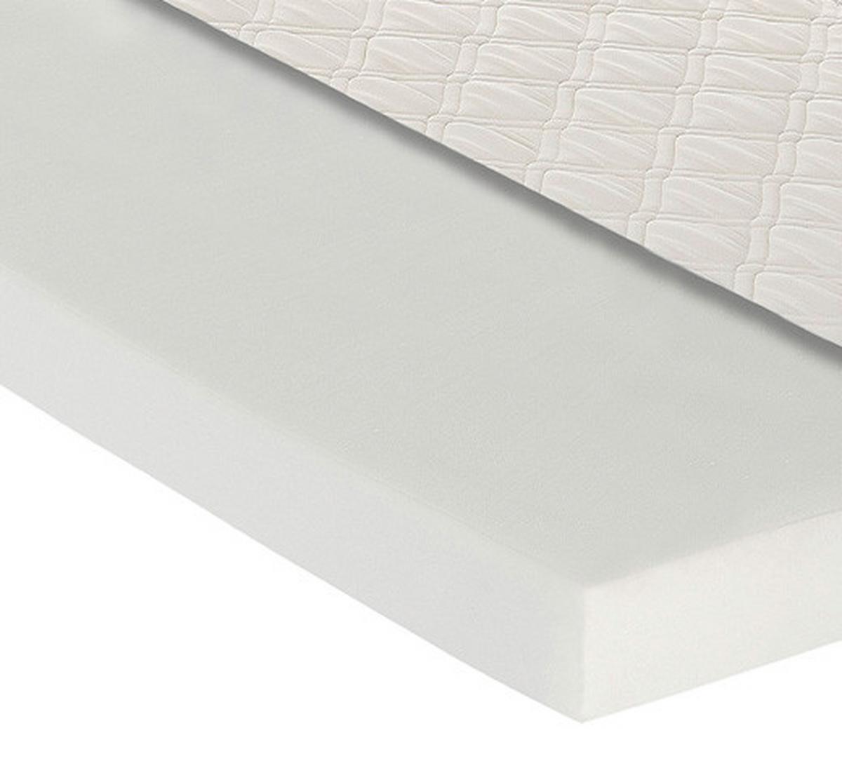 Kaltschaummatratze Basci Plus 90x200 cm H2+h3, H: 13 cm - Weiß, Basics, Textil (90/200cm) - P & B