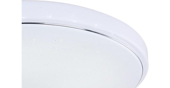 Led-deckenleuchte Lotta Ø 57,5 Cm Mit Farbwechsler - Weiß, MODERN, Kunststoff/Metall (57,5/8,5cm) - Luca Bessoni