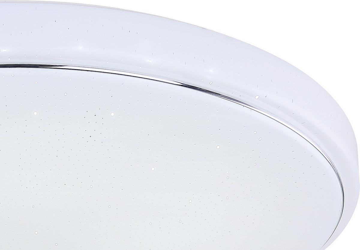 Led Mennyezeti Lámpa Lotti - fehér, Modern, műanyag/fém (57,5/8,5cm) - Luca Bessoni