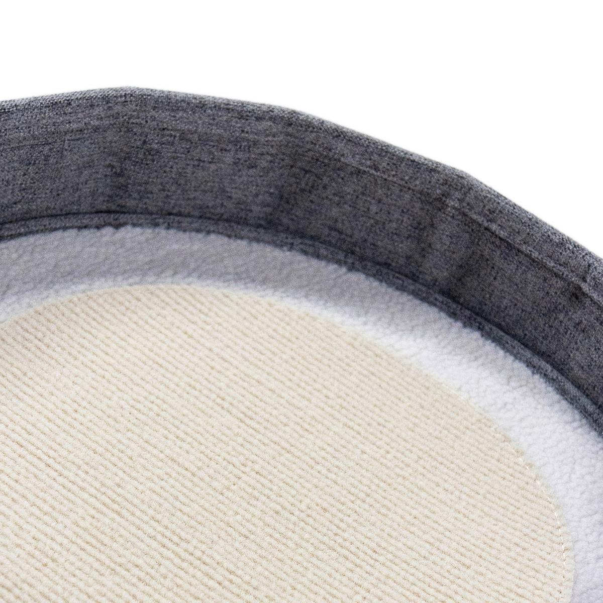 TIERHAUS Pawy Grau B: 38cm - Grau, MODERN, Textil (38/38/38cm) - MID.YOU