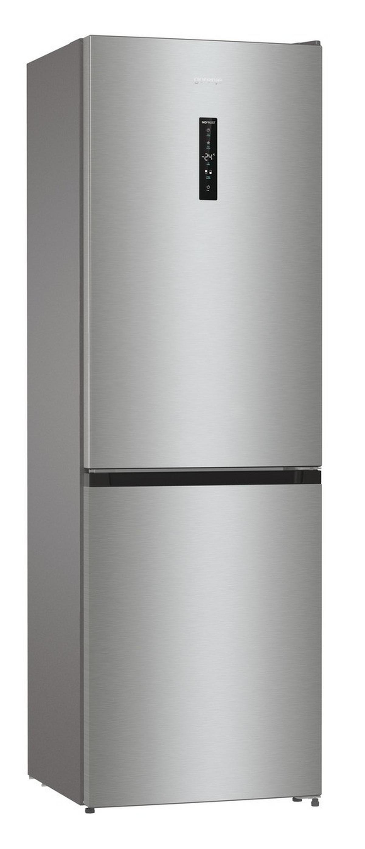 Kühl-gefrier-kombination N61ea2xl4 - Edelstahlfarben, Basics, Glas/Kunststoff (60/185/59,2cm) - Gorenje