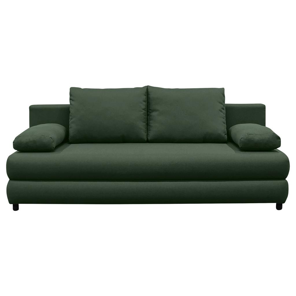 SCHLAFSOFA Mela Grün B: 200 cm