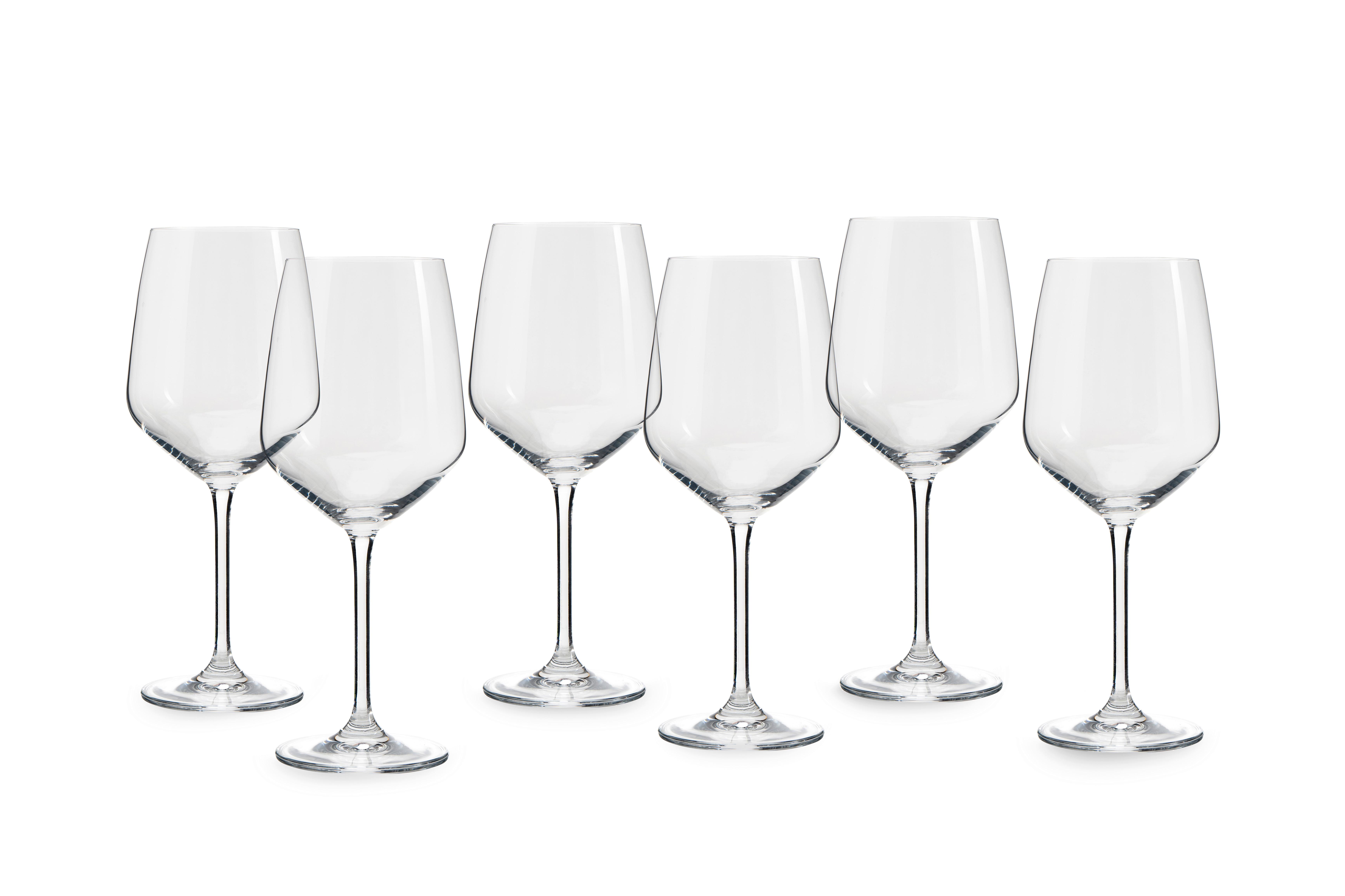 Gläserset Transparent D: 9,8 cm - Transparent, Basics, Glas (9,8/23,3cm) - Echtwerk
