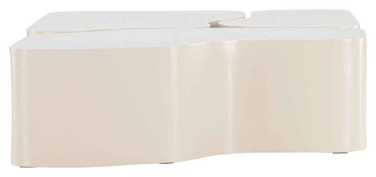 Couchtisch Norland - Beige, Design, Holzwerkstoff (92/70/30cm) - Livetastic