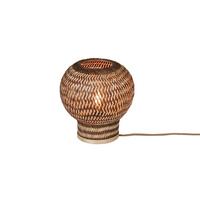 TISCHLEUCHTE BARBADOS - Braun/Naturfarben, Basics, Naturmaterialien (25/27cm) - Good & Mojo