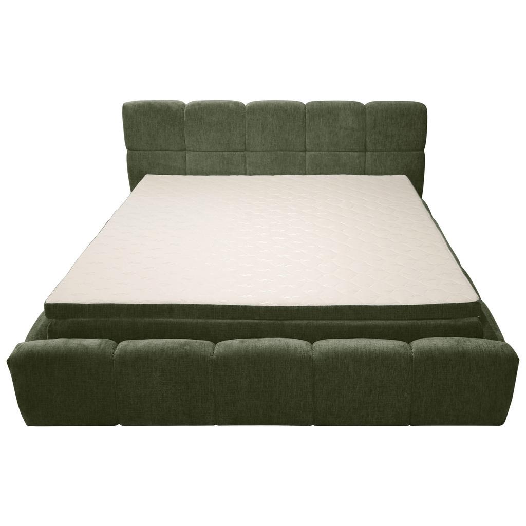 Polsterbett Noe Grün, Lf: 160x200 Cm