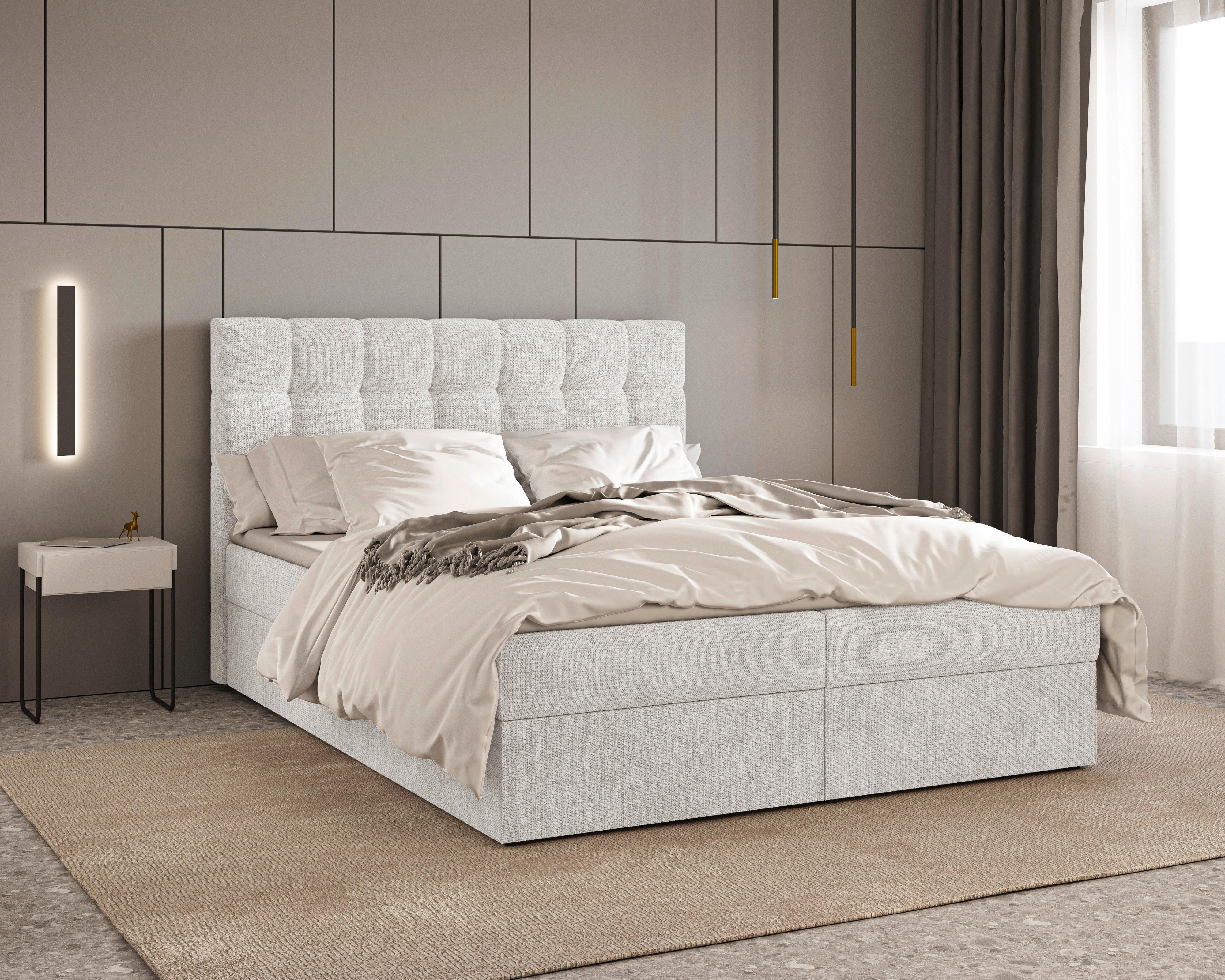BOXBETT Oslo Weiß 160x200cm
