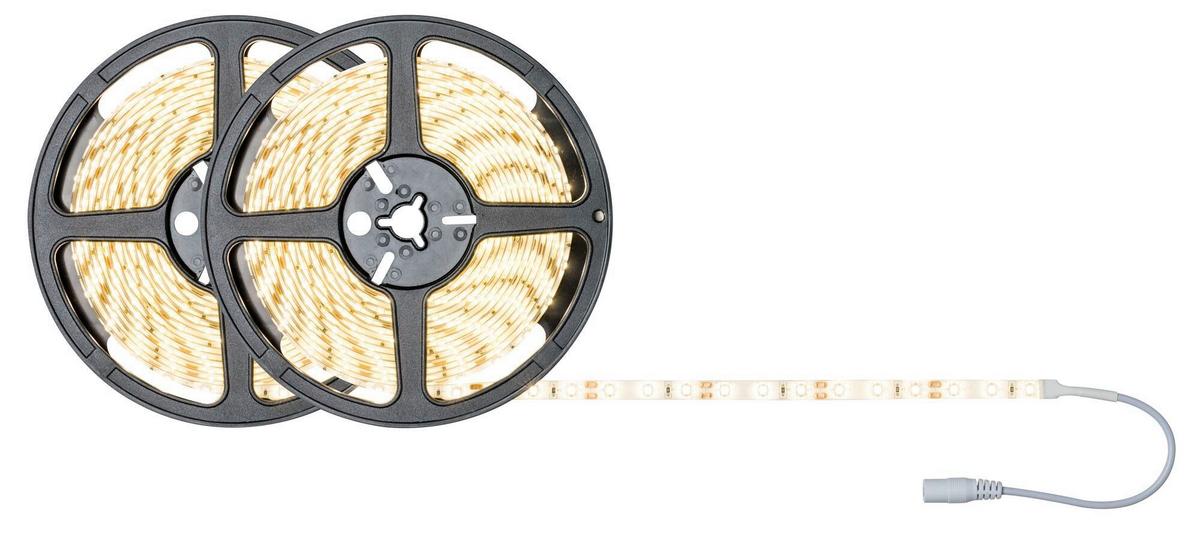 LED-Streifen Simpled L: 10 M - Weiß, Design, Kunststoff/Metall (1000/0,8/0,3cm) - Paulmann