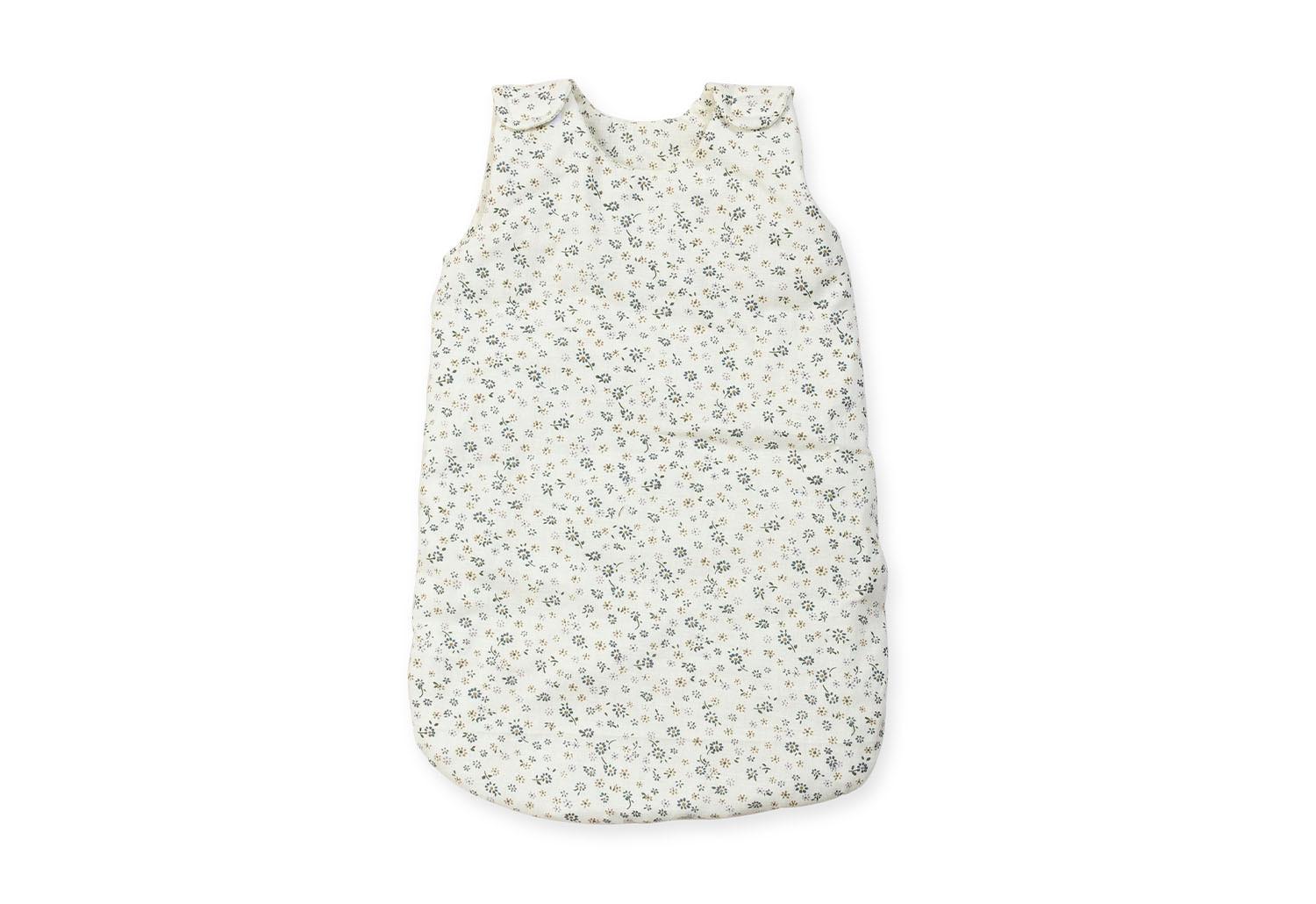 Schlafsack für Puppen mit Blumendruck - Multicolor, Basics, Textil (43/28/1cm) - Pinolino