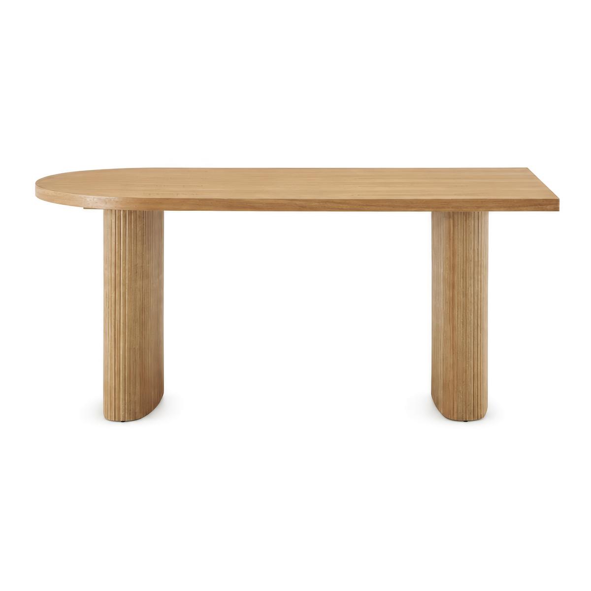 Jídelní stůl LIAN 180 - barvy jasanu, Moderní, dřevo/kompozitní dřevo (180/76/90cm) - Bessagi Home