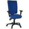 Bürostuhl Zenit High Blau Bis 120 Kg - Blau, Basics, Kunststoff/Textil (56/130/45cm) - MID.YOU