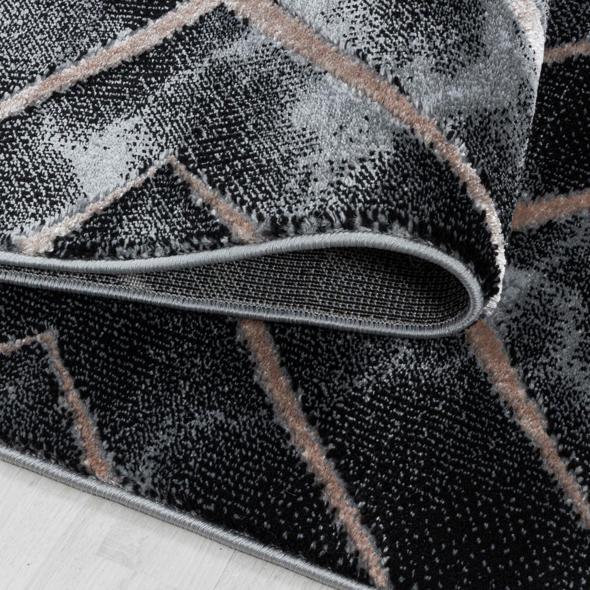 Webteppich Bronze Naturfaser Naxos 140x200 cm - Bronzefarben, Design, Textil (140/200cm)