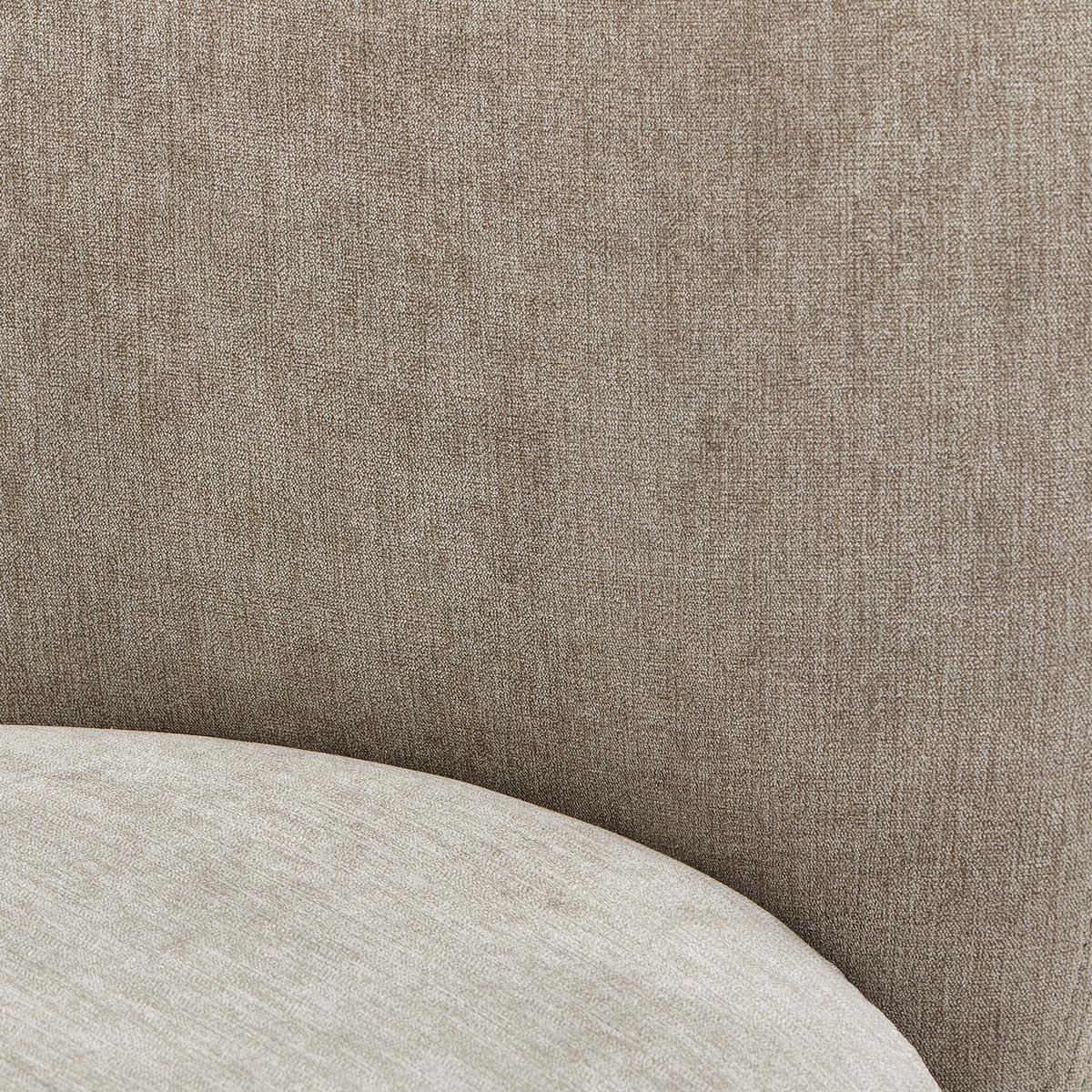 Sessel Boli Sandfarben B: 92 Cm - Sandfarben/Schwarz, Design, Textil (92/80/84cm) - Livetastic