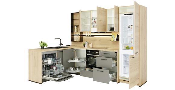 Einbauküche Riga/ Eastbourne - Creme, MODERN, Holzwerkstoff - Vertico