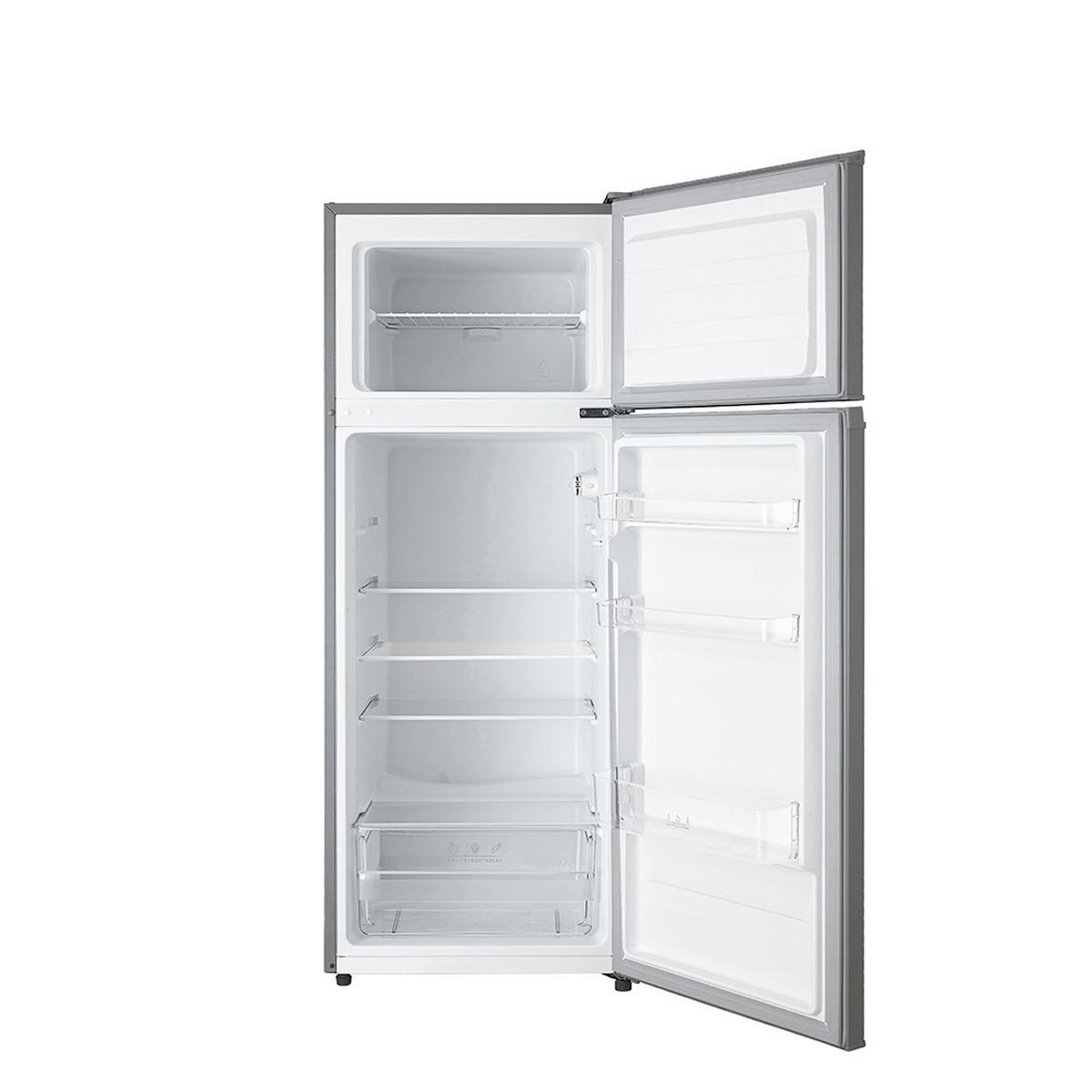 Hűtő-fagyasztószekrény Midea Mdrt294fge50 - ezüst (55/143/55cm)
