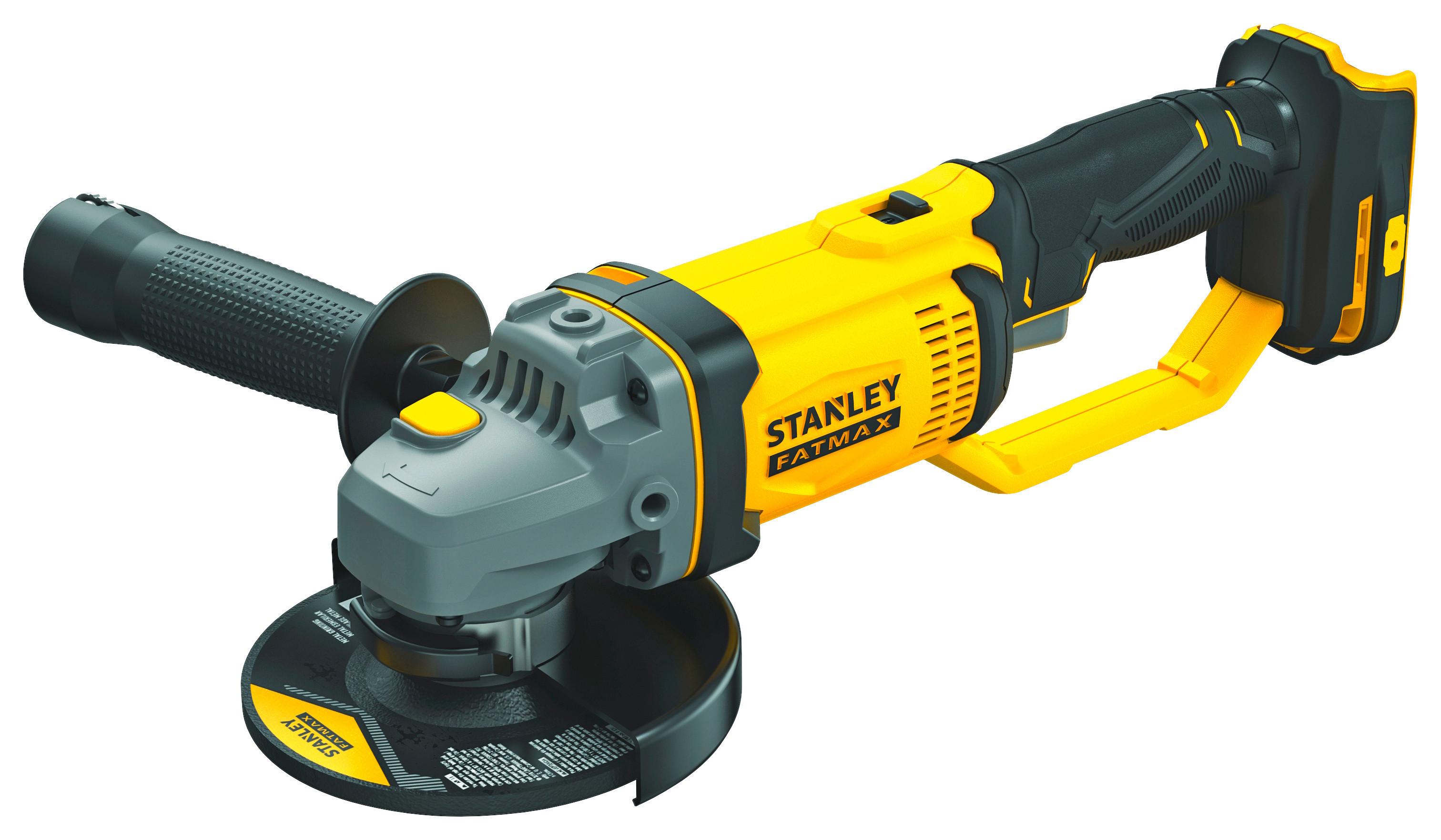 Akku-winkelschleifer Stanley Fatmax 9.000 U/min - Gelb/Schwarz, Basics (15,9/12,8/39,3cm)