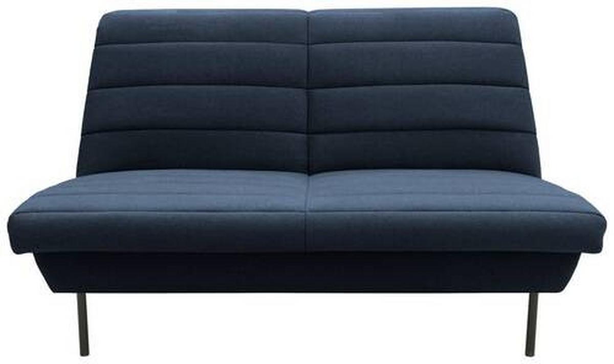 2-Sitzer-Sofa Looks Ix - Blau/Schwarz, Design, Textil (145/92/103cm) - LOOKS by W.Joop