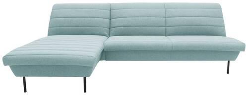 Ecksofa Looks Ix Mintgrau Webstoff - Mintgrau/Schwarz, Design, Textil (168/274cm) - LOOKS by W.Joop