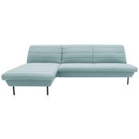 Ecksofa Looks Ix Mintgrau Webstoff - Mintgrau/Schwarz, Design, Textil (168/274cm) - LOOKS by W.Joop