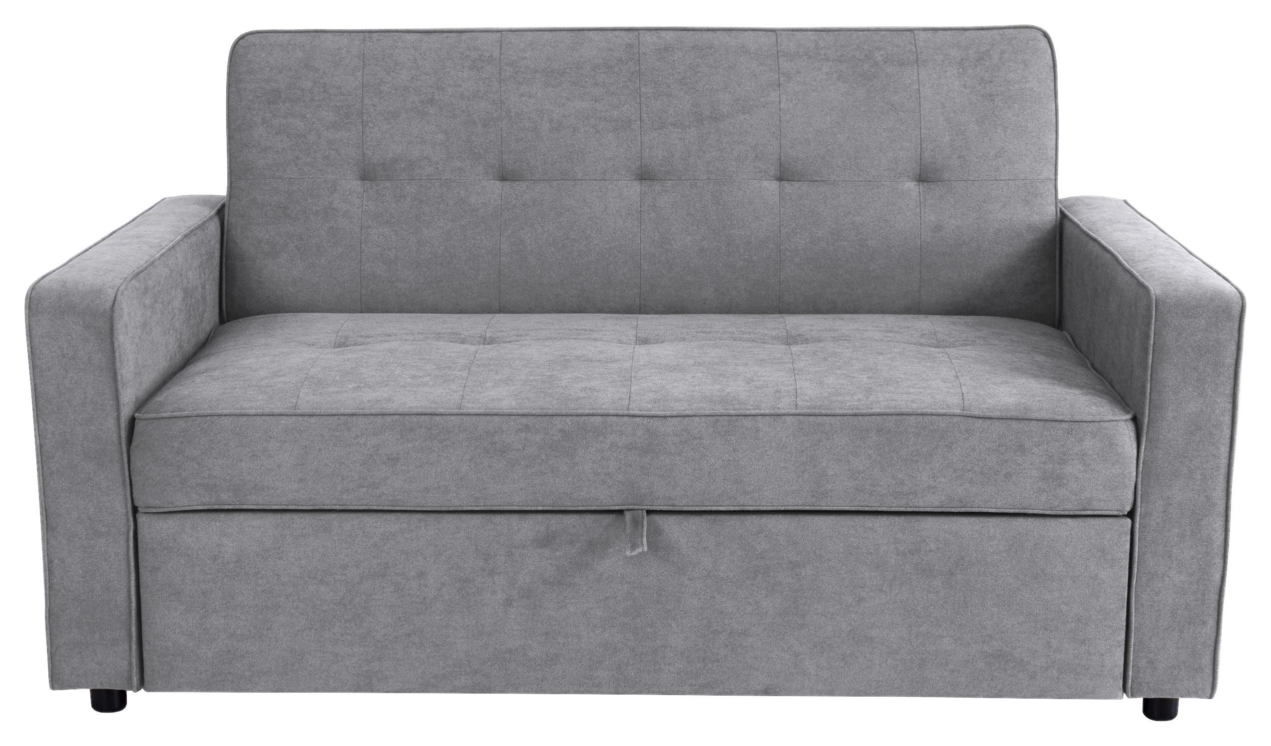 Schlafsofa Haze Grau B: 162 Cm - Grau, Trend, Textil (162/90/89cm)
