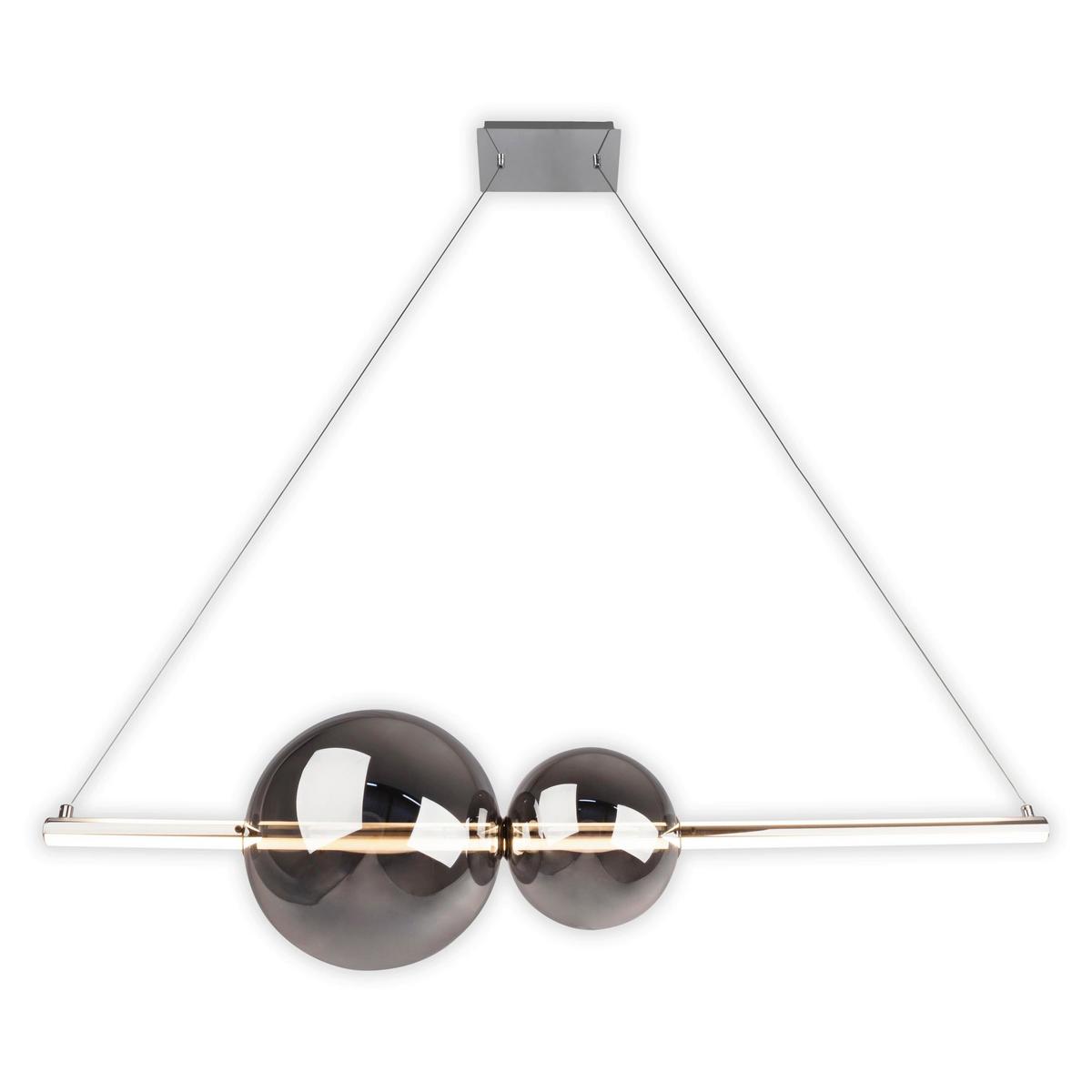Led-pendelleuchte 6140542 Nova - Design, Glas/Metall (105,3/25/150cm) - Näve