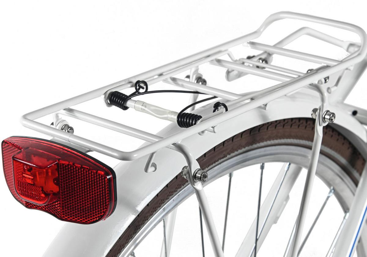 Damenrad 28 Zoll - Weiß, LIFESTYLE, Metall (25/140/60cm)