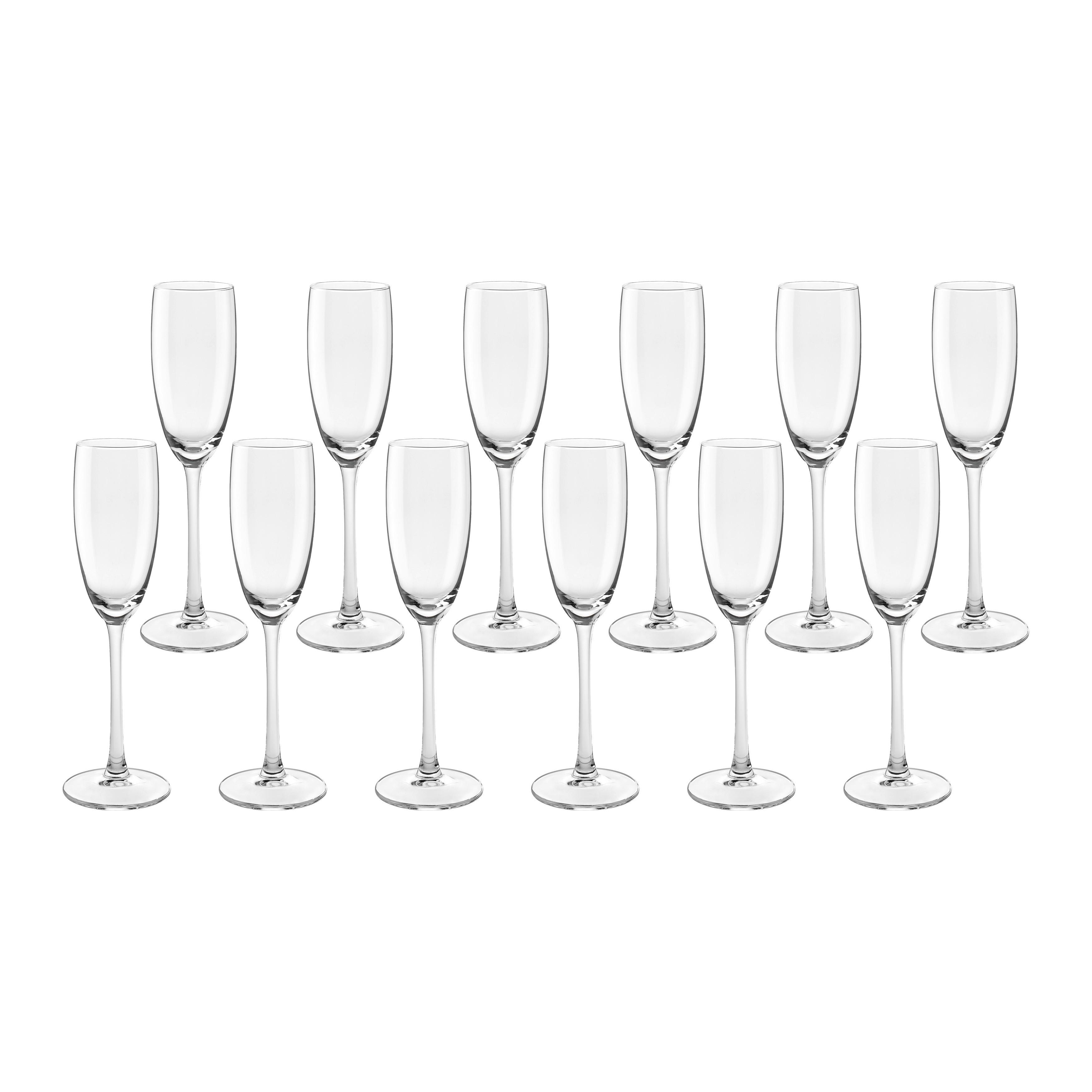 SADA SKLENIC PARTY -12KS - čiré, Konvenční, sklo (6,9/22cm) - Mömax