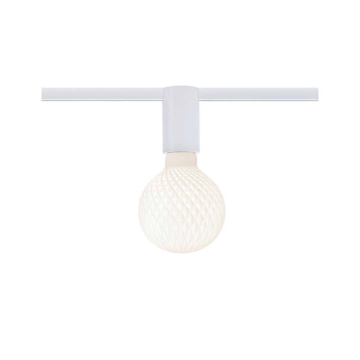 SCHIENENSYSTEM-STRAHLER Urail Socket Weiß D: 5,5 cm - Basics (5,5/9,6cm) - Paulmann