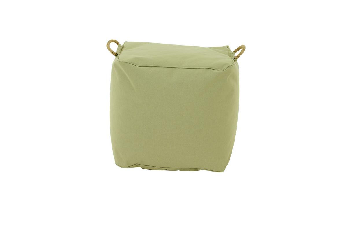 Gartenhocker Integral-Hocker - Grün, MODERN, Kunststoff (48/46/46cm) - Siena Garden