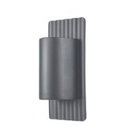 Außenwandleuchte Dali - Design, Glas/Metall (26/13/10cm) - Elstead Lighting