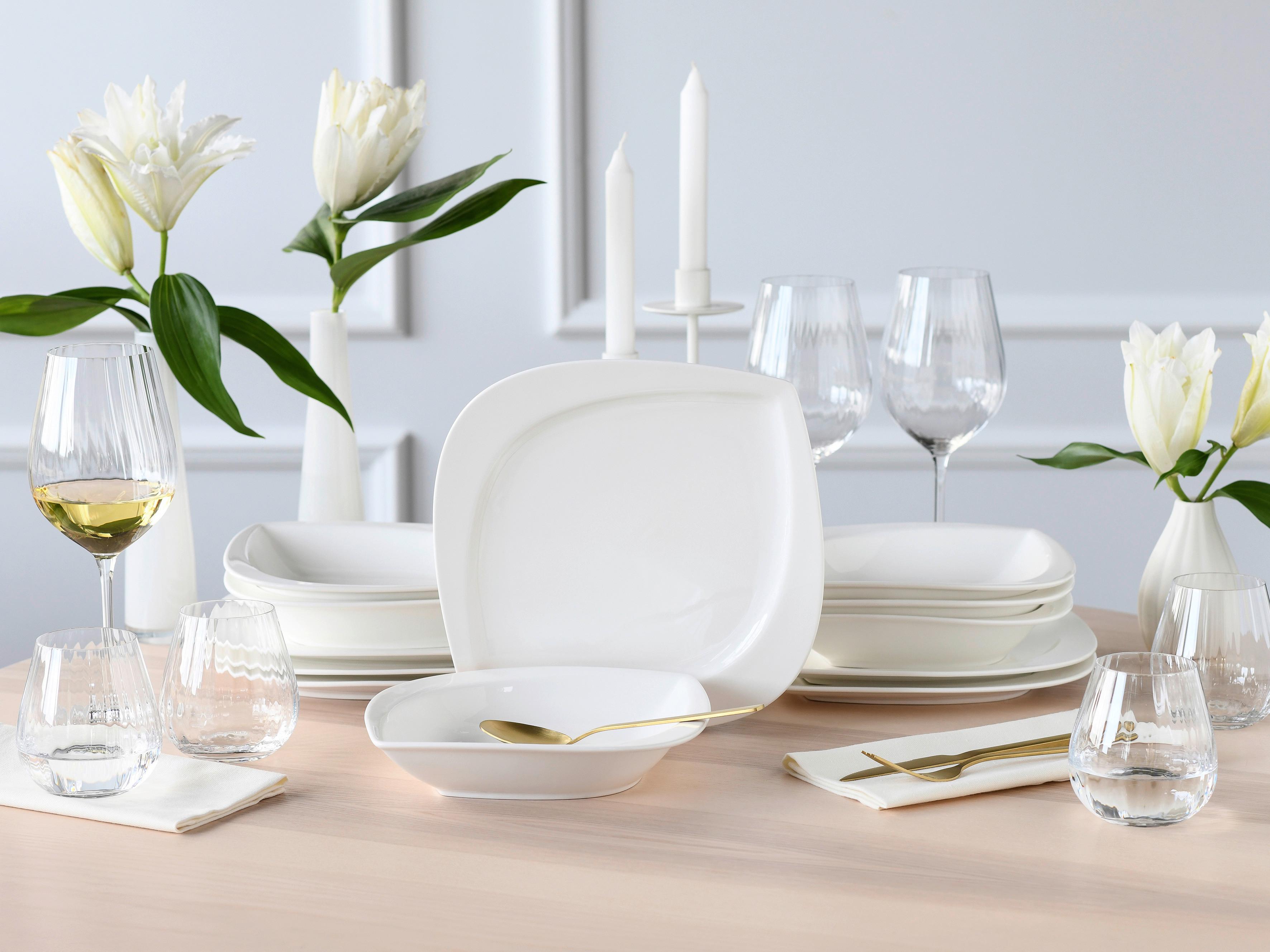 Tafelservice 18531 - Creme, Basics, Keramik - Creatable