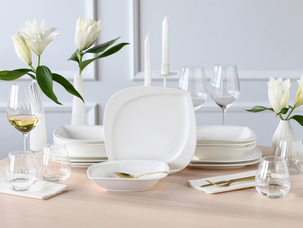 Tafelservice 18531 - Creme, Basics, Keramik - Creatable