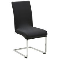 Povlak na židli Dominik, 64/48/48cm - černá, textil (48/64/48cm) - Modern Living