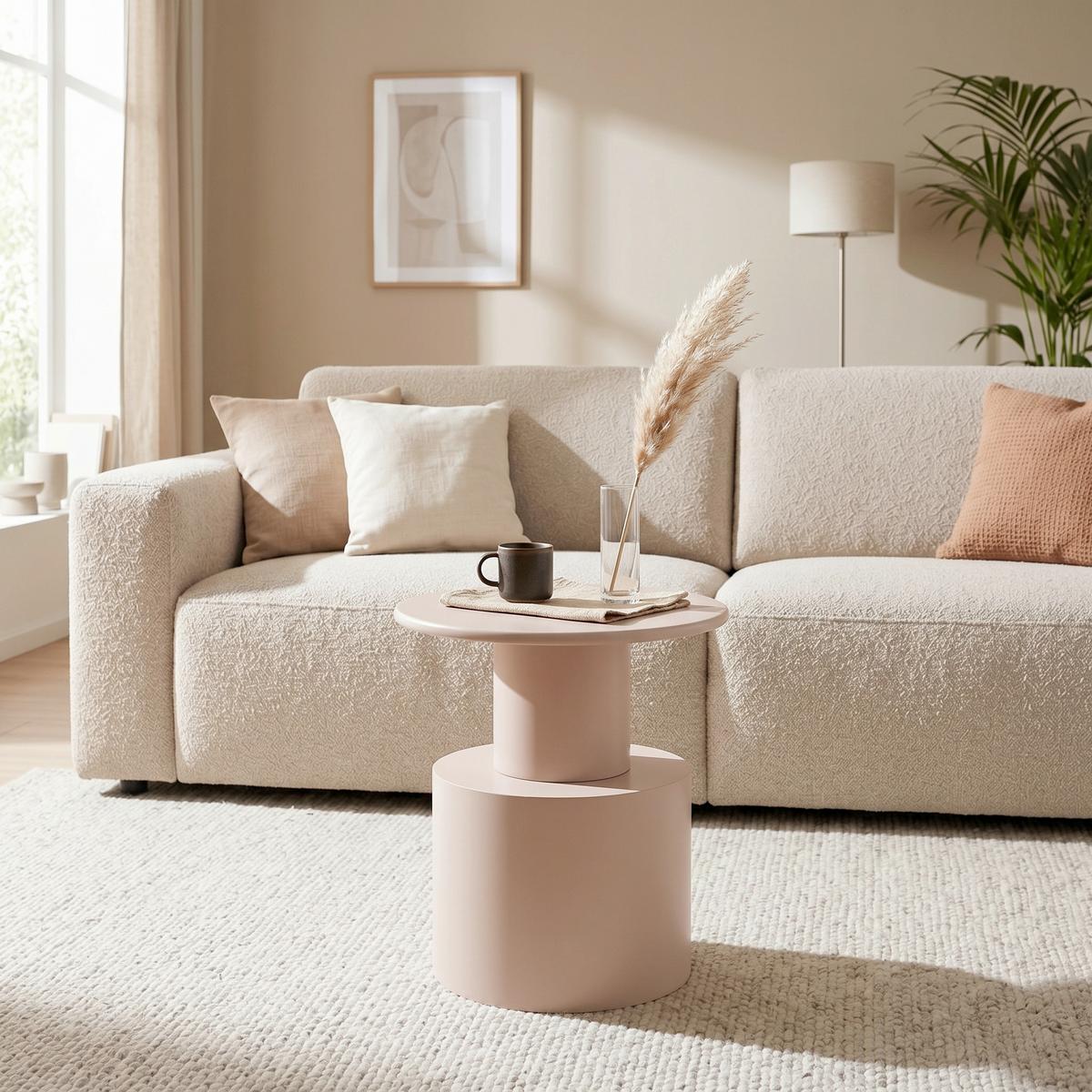 KONFERENČNÍ STOLEK AZURA -TREND- - šedá, Lifestyle, dřevo/kompozitní dřevo (40/45cm) - Mömax