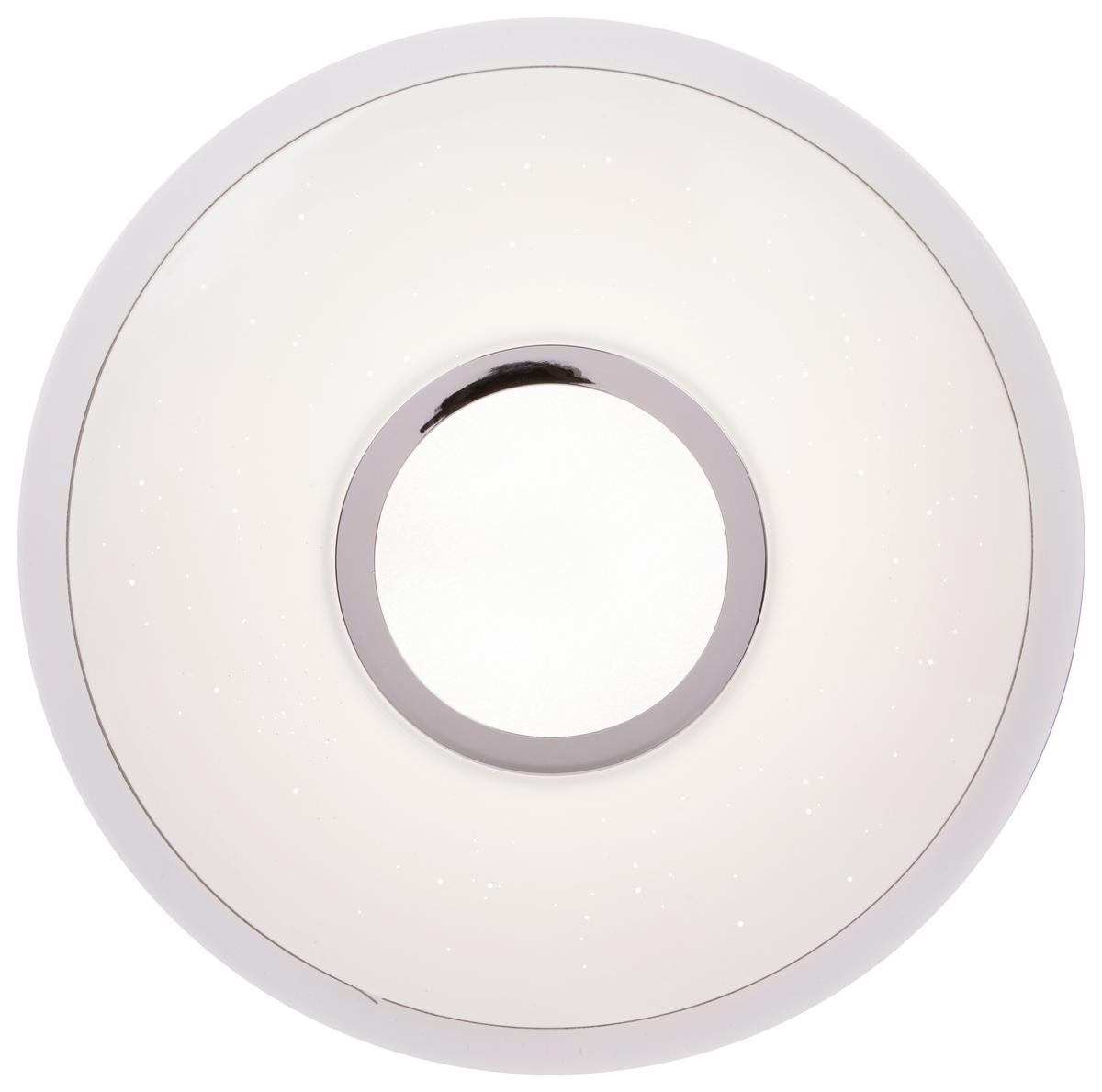 Led-deckenleuchte Connor Ø 40 Cm Mit Smart-Steuerung - Basics, Kunststoff/Metall (40/6,5cm) - Globo